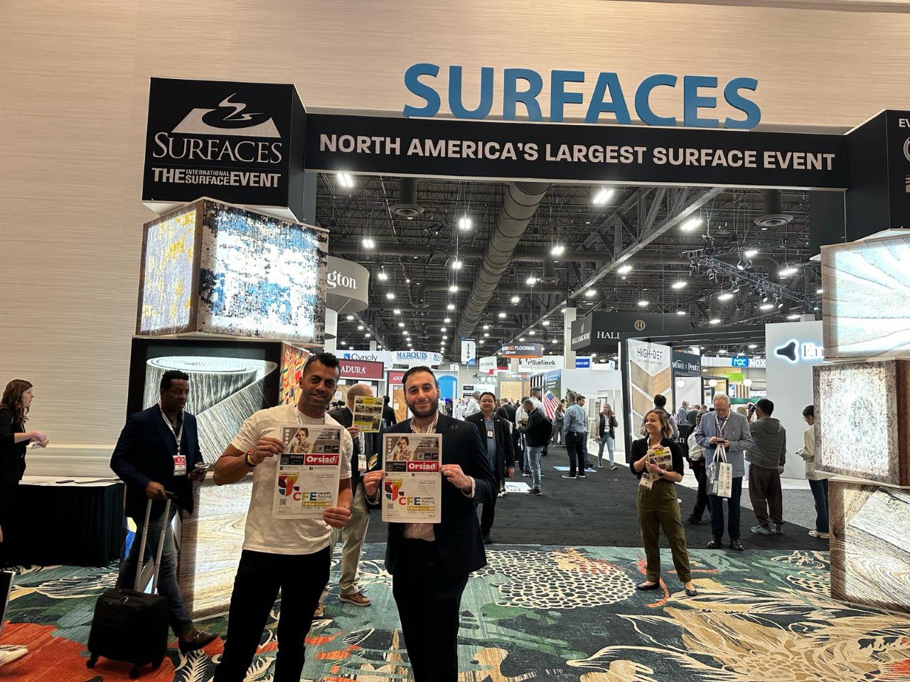 The International Surface Event (TISE)2024 Las Vegas Fuarı Açıldı, ORSİAD Gazetesi olarak