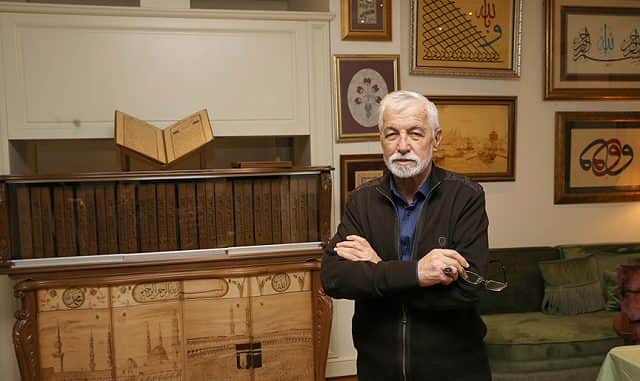 Ahşap yakma sanatı ustası Münir Erbörü (1)