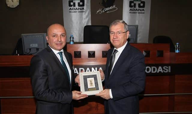 CLPA Ülke Müdürü Tolga Bizel & Adana Ticaret Odası Başkanı Atila Menevşe